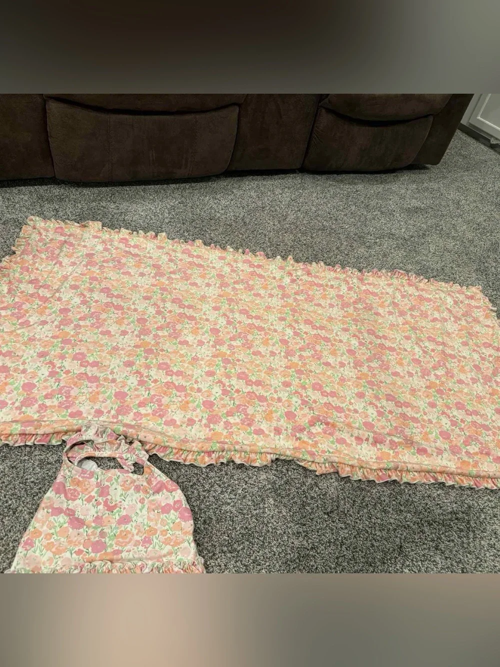 Sweet honey swim suit with towel and cover up